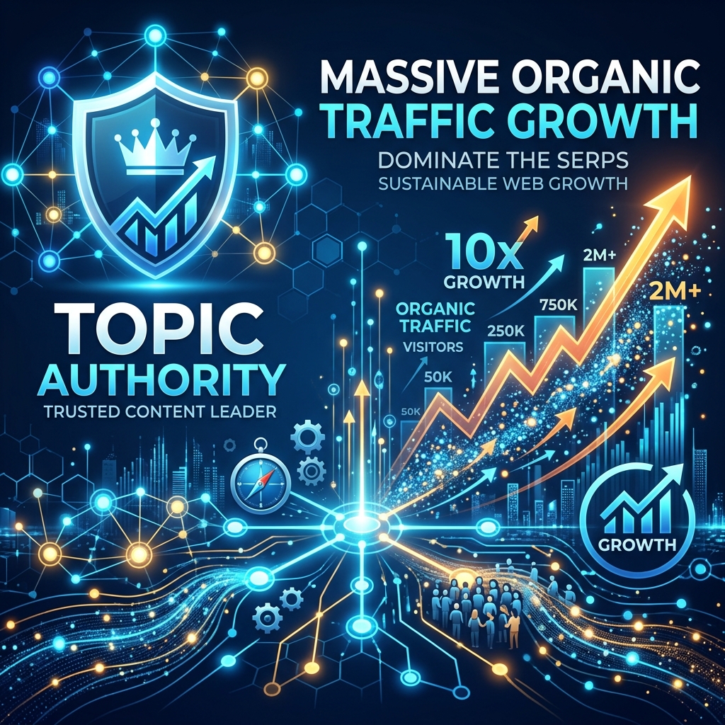 Topic Authority Blueprint: 120K Daily Visitors & 3.5 Million Clicks